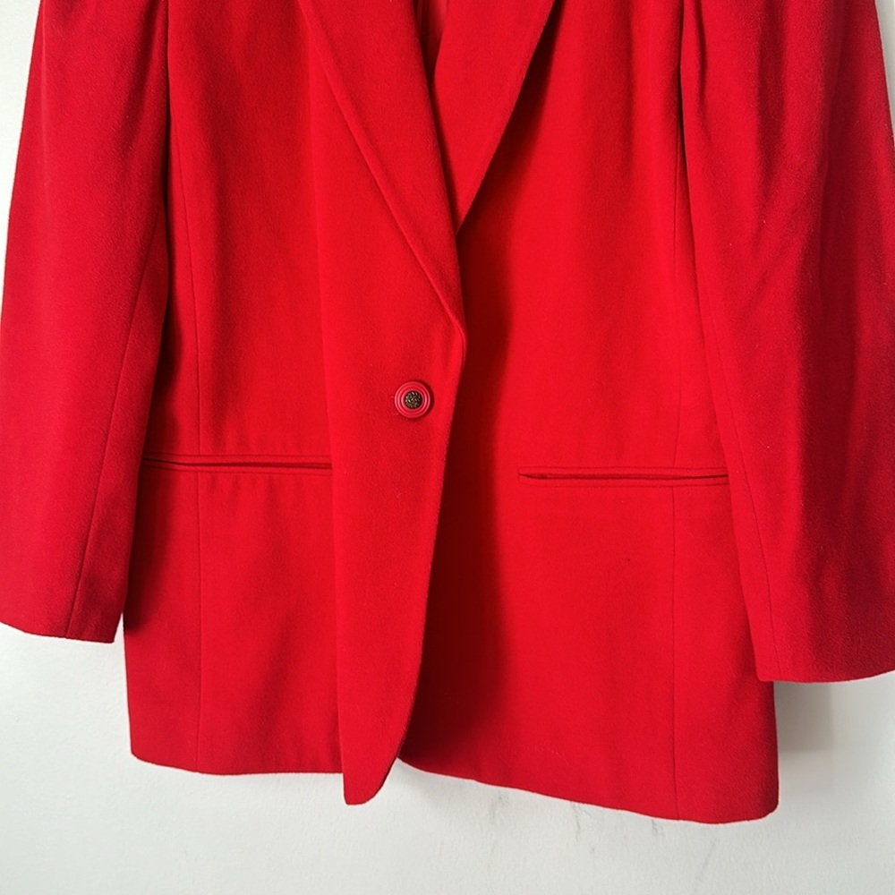 Casablanca Red Wool/Cashmere blend size 10 - Picture 3 of 9